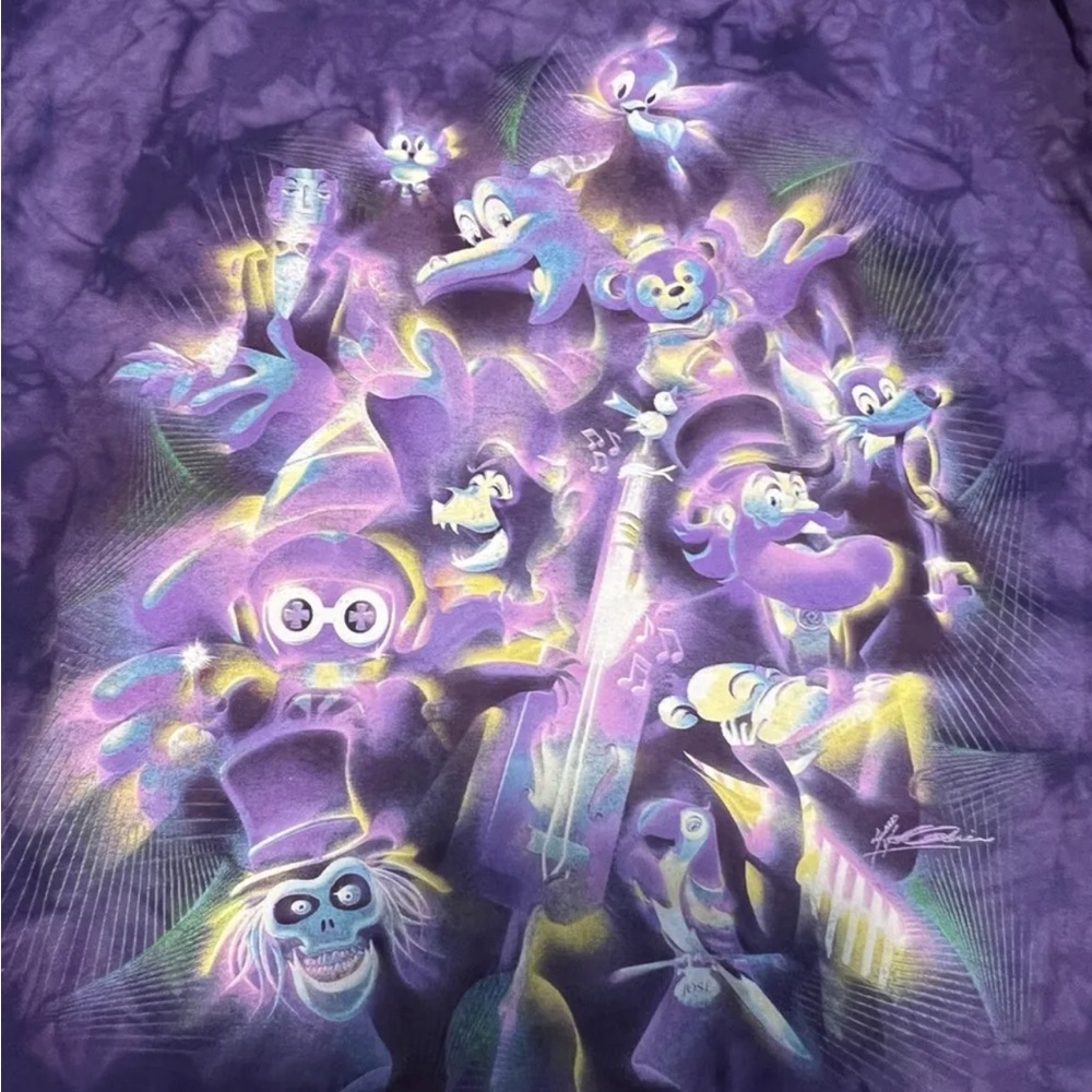 D23 Expo 2022 Walt Disney Imagineering Exclusive Figment Med Tie Dye Purple